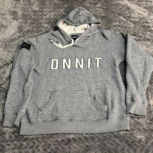Gray Men's Onnit Hoodie Sweater Medium
